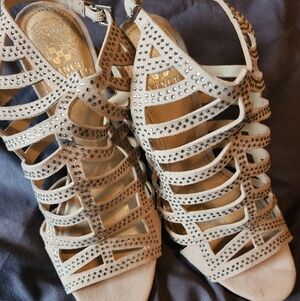 Vince Camuto Studded Strappy Heels